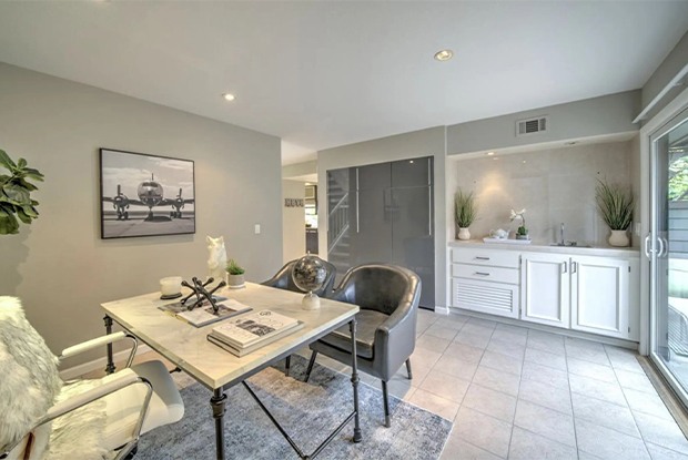 Elegant luxury home interior professionally styled with refined furniture and decor by Velvet Home Staging for an appealing East Bay home staging presentation